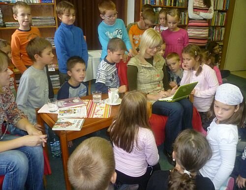 Beseda s obľúbenou detskou spisovateľkou Gabrielou Futovou.